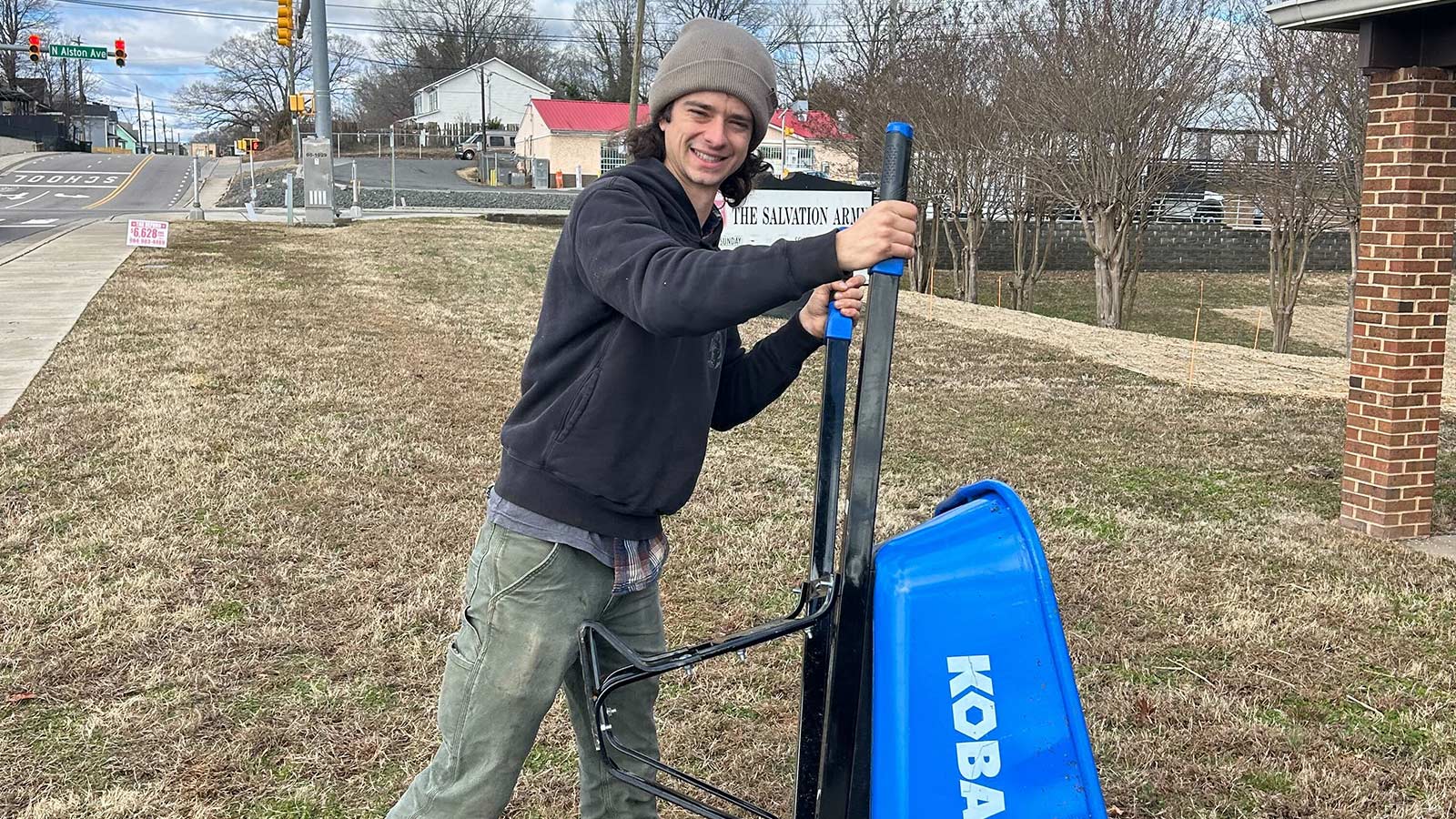 Gus Frank at Leaf & Limb.