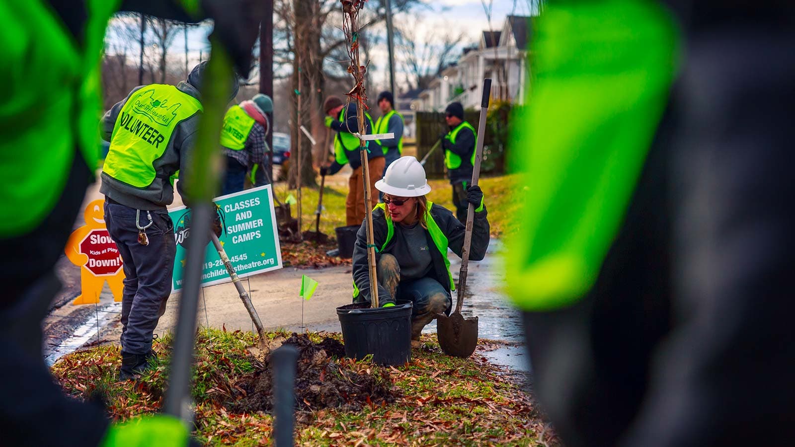 Brightening Up Neighborhoods Across Durham