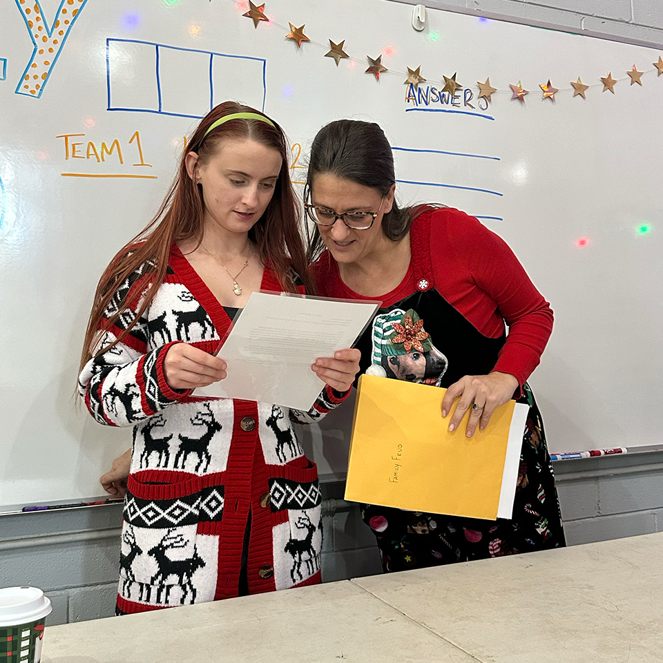 We ended the year on a high note with our holiday party. Family Feud got heated but our hosts were fair and tough!