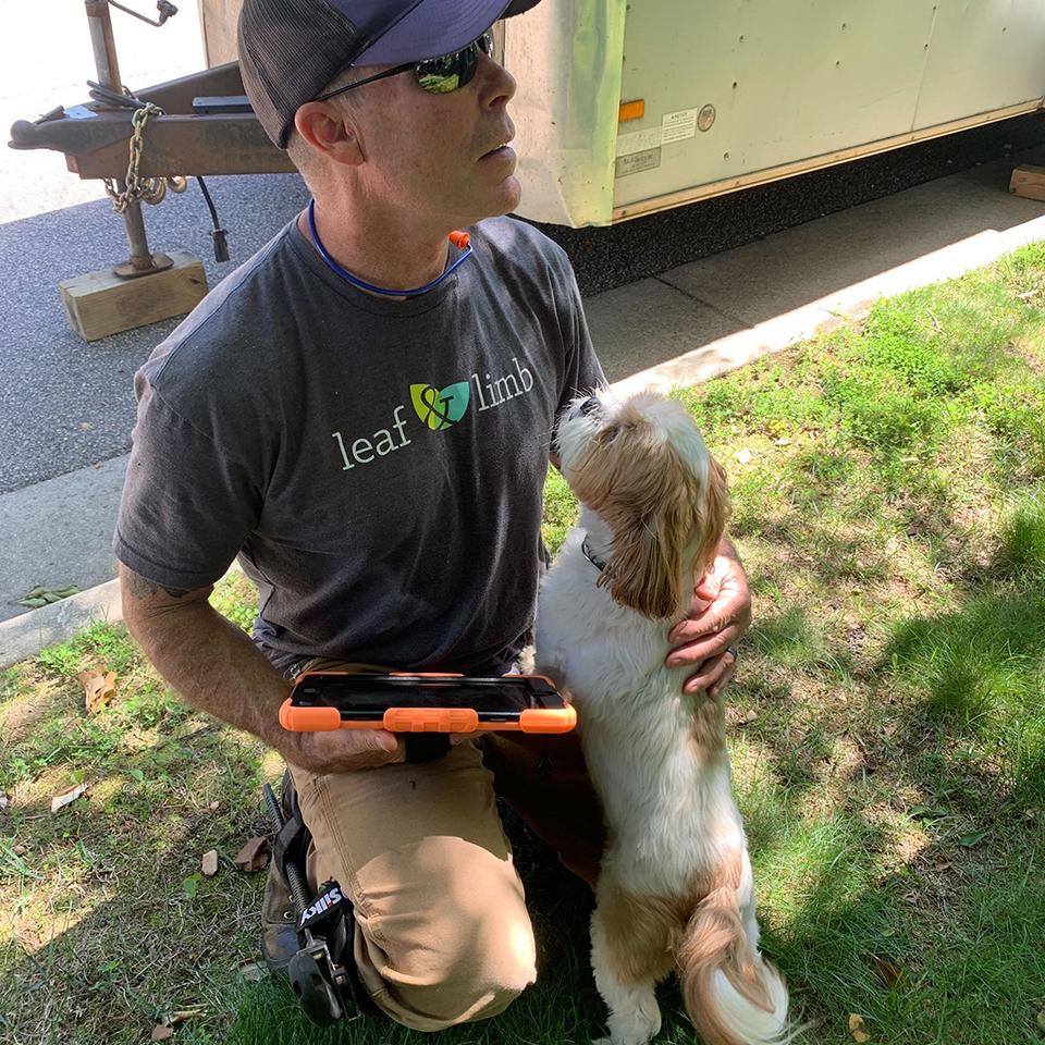 Workdays are better when we get to meet our clients (including the four-legged ones). Sometimes they have larger-than-life personalities.